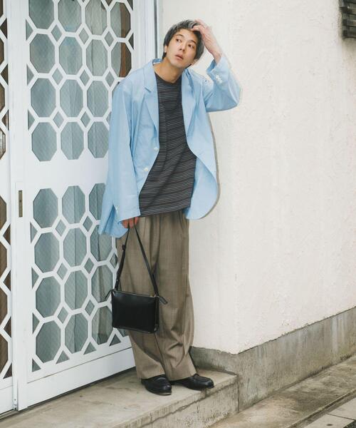 URBAN RESEARCH(アーバンリサーチ)の「HERRINGBONE ST TROUSER(その他パンツ・メンズ・ブラウン/グレー/チャコールグレー・MEDIUM/LARGE)」の4枚目の写真