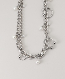 JUSTINE CLENQUET | 【JUSTINE CLENQUET/ジャスティーヌ クランケ】 HOLLY PEARL NECKLACE(ネックレス)