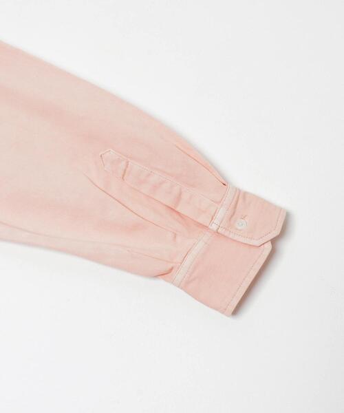 URBAN RESEARCH DOORS（アーバンリサーチドアーズ）の「デニムショート丈シャツ | デニムシャツ/ショートシャツ/クロップド丈/短丈/カラーデニム（シャツ/ブラウス・レディース・ベージュ/ピンク/インディゴブルー・FREE）」の15枚目の写真