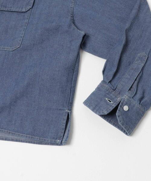 URBAN RESEARCH DOORS(アーバンリサーチドアーズ)の「デニムショート丈シャツ(シャツ/ブラウス・レディース・ベージュ/ピンク/インディゴブルー・FREE)」の19枚目の写真
