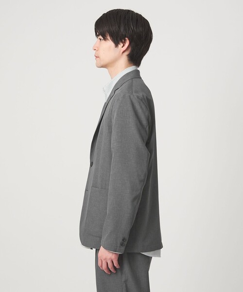 green label relaxing(グリーンレーベルリラクシング)の「Dot Air リラックス ジャケット -ストレッチ-(テーラードジャケット・メンズ・ネイビー/オリーブ/グレー・XL/L/M/S)」の18枚目の写真