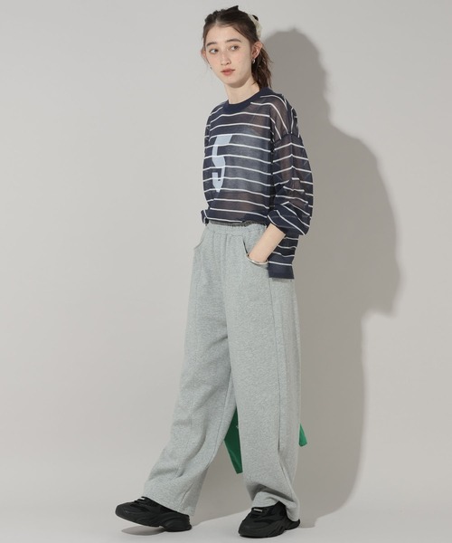 GEORGE'S（ジョージズ）の「シアーナンバリングニット（ニット/セーター・レディース・グレー系その他/ホワイト系その他/ブルー系その他・FREE）」の22枚目の写真