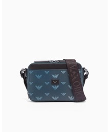 EMPORIO ARMANI | 【エンポリオ アルマーニ】ミニバッグ コーティングキャンバス オールオーバーイーグル(ショルダーバッグ)