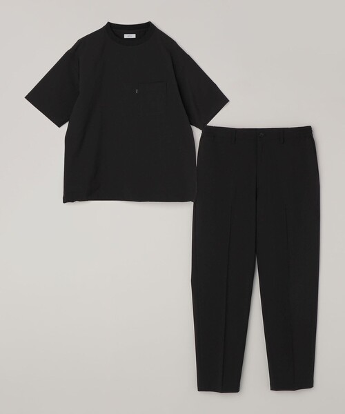 SHIPS any(シップス エニィ)の「SHIPS any:〈吸水速乾〉Rapidry クルーネック スピンドル ポケット Tシャツ◇(Tシャツ/カットソー・メンズ・ブラック/グレー/ブラウン/ベージュ/ネイビー/チャコールグレー・MEDIUM/LARGE/X-LARGE)」の8枚目の写真