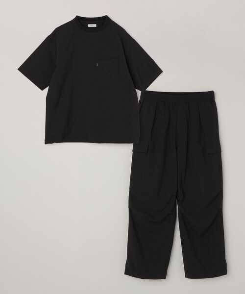 SHIPS any(シップス エニィ)の「SHIPS any:〈吸水速乾〉Rapidry クルーネック スピンドル ポケット Tシャツ◇(Tシャツ/カットソー・メンズ・ブラック/グレー/ブラウン/ベージュ/ネイビー/チャコールグレー・MEDIUM/LARGE/X-LARGE)」の9枚目の写真