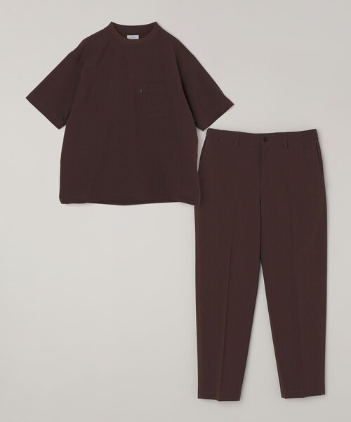 SHIPS any(シップス エニィ)の「SHIPS any:〈吸水速乾〉Rapidry クルーネック スピンドル ポケット Tシャツ◇(Tシャツ/カットソー・メンズ・ブラック/グレー/ブラウン/ベージュ/ネイビー/チャコールグレー・MEDIUM/LARGE/X-LARGE)」の12枚目の写真