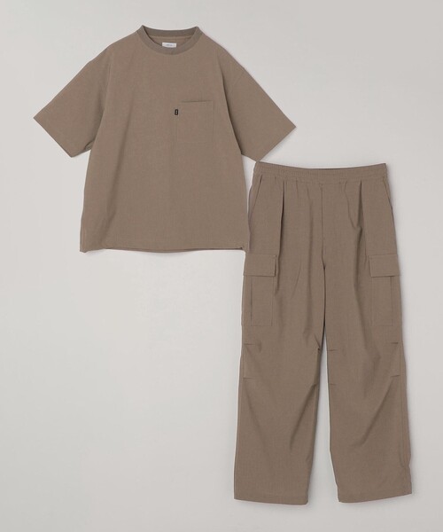 SHIPS any(シップス エニィ)の「SHIPS any:〈吸水速乾〉Rapidry クルーネック スピンドル ポケット Tシャツ◇(Tシャツ/カットソー・メンズ・ブラック/グレー/ブラウン/ベージュ/ネイビー/チャコールグレー・MEDIUM/LARGE/X-LARGE)」の16枚目の写真