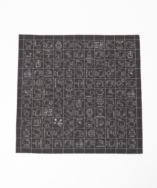 Me%(ミィパーセント)の「【HELLO KITTY】バンダナ 637140(その他雑貨・レディース・レッド/ブルー/ブラック・FREE)」の10枚目の写真