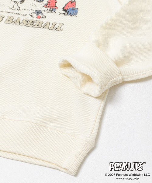 FRUIT OF THE LOOM（フルーツオブザルーム）の「『150サイズ』『別注』FRUIT OF THE LOOM×DOORS　甘編み裏毛スウェット(KIDS)（Tシャツ/カットソー・キッズ・ブルー系その他/アイボリー・150）」の6枚目の写真