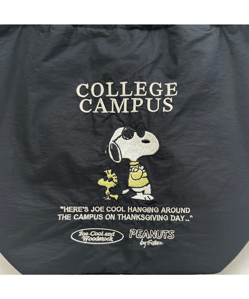 GLOBAL FORME CONCRETE(グローバルフォルムコンクリート)の「【PEANUTS】PN/保冷巾着トート(トートバッグ・レディース・シルバー/ベージュ/サックスブルー/ブラック・FREE)」の19枚目の写真