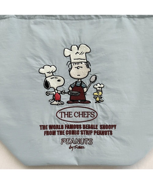 GLOBAL FORME CONCRETE(グローバルフォルムコンクリート)の「【PEANUTS】PN/保冷巾着トート(トートバッグ・レディース・シルバー/ベージュ/サックスブルー/ブラック・FREE)」の17枚目の写真