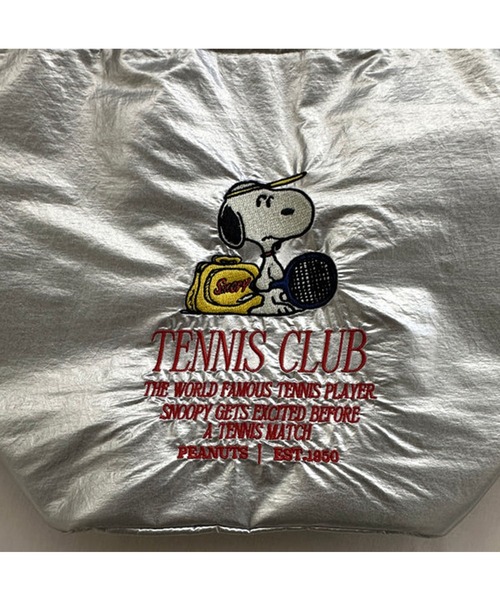 GLOBAL FORME CONCRETE(グローバルフォルムコンクリート)の「【PEANUTS】PN/保冷巾着トート(トートバッグ・レディース・シルバー/ベージュ/サックスブルー/ブラック・FREE)」の9枚目の写真