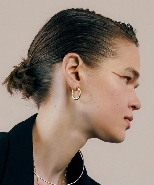 TEN.(テン)の「【新作】18KGPアークピアス(ピアス(両耳用)・レディース・ゴールド・FREE)」の5枚目の写真