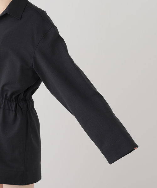 FRAMeWORK（フレームワーク）の「LOEFF/ロエフ TW AIO SRT（つなぎ/オールインワン・レディース・チャコールグレー/ブラウン・FREE）」の4枚目の写真