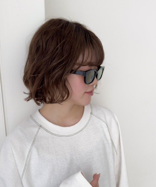 CANAL JEAN（キャナルジーン）の「Dume　KLYNE ボールドフレームサングラス（サングラス・レディース・ブラック系その他/グレー/ブラック×グレー・ONE SIZE）」の5枚目の写真