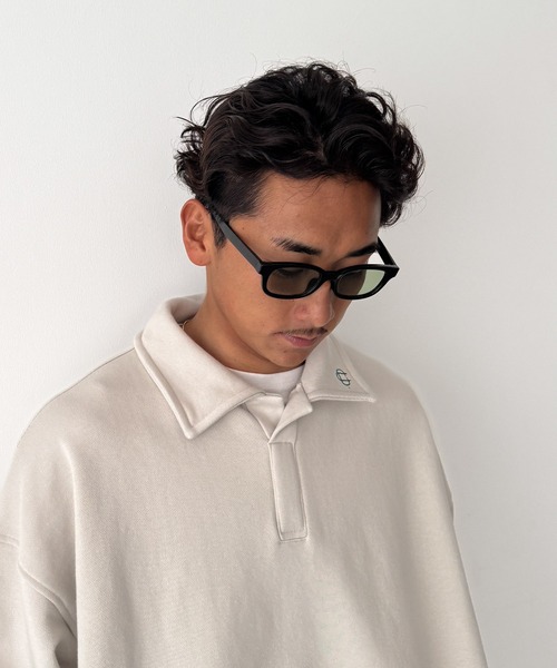 CANAL JEAN（キャナルジーン）の「Dume　KLYNE ボールドフレームサングラス（サングラス・レディース・ブラック系その他/グレー/ブラック×グレー・ONE SIZE）」の9枚目の写真