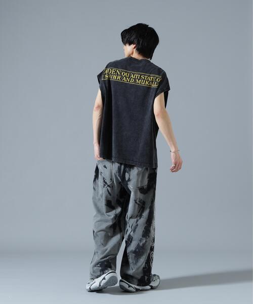 DANKE SCHON(ダンケシェーン)の「DankeSchon/ダンケシェーン/CHEMICAL NOSLEEVE ADEN(Tシャツ/カットソー・レディース・ブラック・M/L)」の4枚目の写真