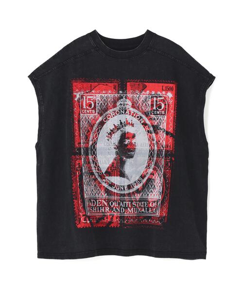 DANKE SCHON(ダンケシェーン)の「DankeSchon/ダンケシェーン/CHEMICAL NOSLEEVE ADEN(Tシャツ/カットソー・レディース・ブラック・M/L)」の5枚目の写真