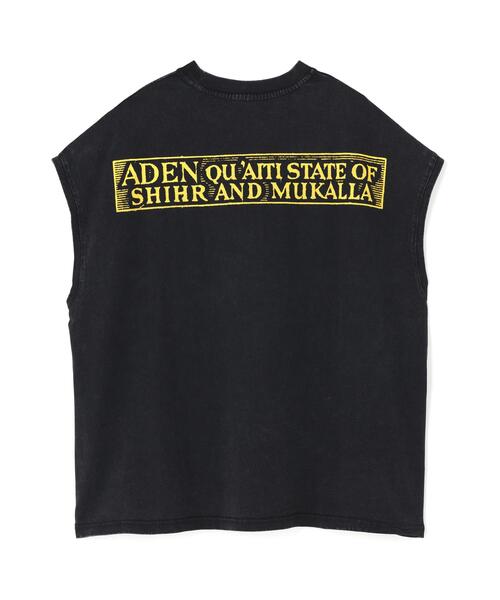 DANKE SCHON(ダンケシェーン)の「DankeSchon/ダンケシェーン/CHEMICAL NOSLEEVE ADEN(Tシャツ/カットソー・レディース・ブラック・M/L)」の6枚目の写真