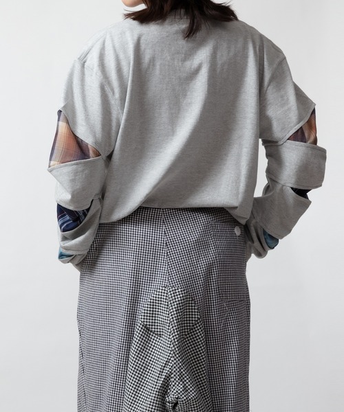 ESSAY(エッセイ)の「【 YuumiARIA × ESSAY 】GRAY WHAT Tシャツ(Tシャツ/カットソー・レディース・グレー・FREE)」の11枚目の写真