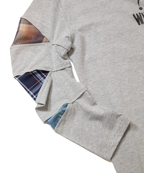 ESSAY(エッセイ)の「【 YuumiARIA × ESSAY 】GRAY WHAT Tシャツ(Tシャツ/カットソー・レディース・グレー・FREE)」の4枚目の写真