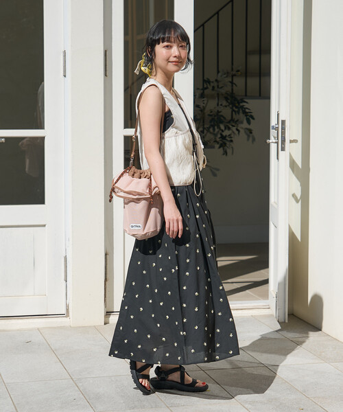 FREAK'S STORE(フリークスストア)の「トレイルナイロンベスト(ベスト・レディース・オフホワイト・フリ-)」の4枚目の写真