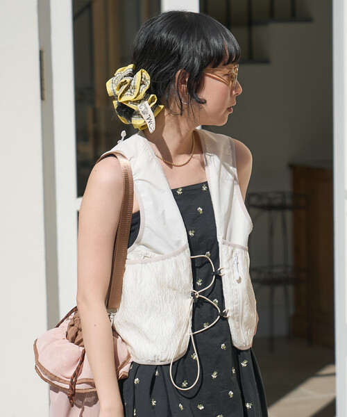 FREAK'S STORE(フリークスストア)の「トレイルナイロンベスト(ベスト・レディース・オフホワイト・フリ-)」の14枚目の写真