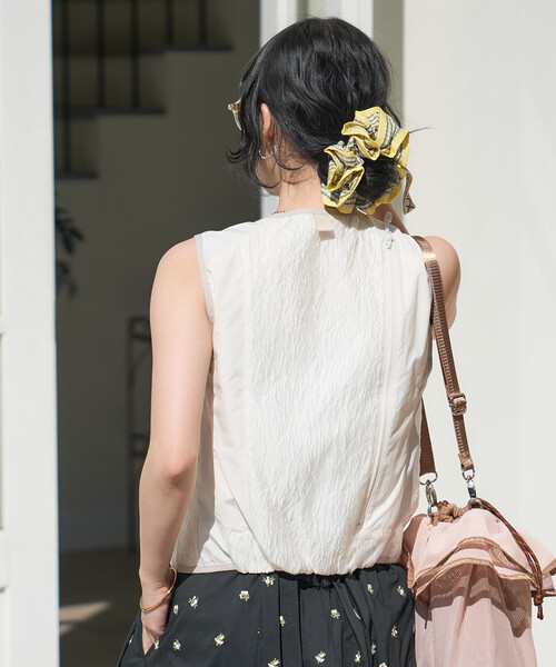 FREAK'S STORE(フリークスストア)の「トレイルナイロンベスト(ベスト・レディース・オフホワイト・フリ-)」の16枚目の写真