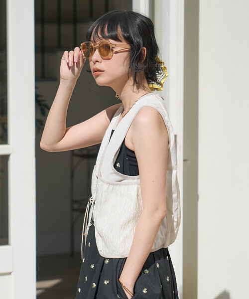 FREAK'S STORE(フリークスストア)の「トレイルナイロンベスト(ベスト・レディース・オフホワイト・フリ-)」の17枚目の写真