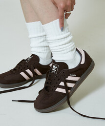 adidas(�A�f�B�_�X)��adidas/�A�f�B�_�X SAMBA OG W/�T���o OG �E�B�����Y [23.0~25.0cm]�@����W�J(�X�j�[�J�[)