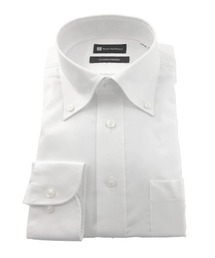 Perfect Suit FActory（パーフェクトスーツファクトリー）の「【ノンアイアロン】長袖ワイシャツ【クラシコ】ホワイトコレクション ボタンダウン（ビジネスシャツ）」
