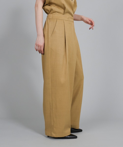 select MOCA Et(セレクトモカエト)の「【Et】Wrap Design All In One(つなぎ/オールインワン・レディース・ダークベージュ/グレー・LARGE/MEDIUM)」の11枚目の写真