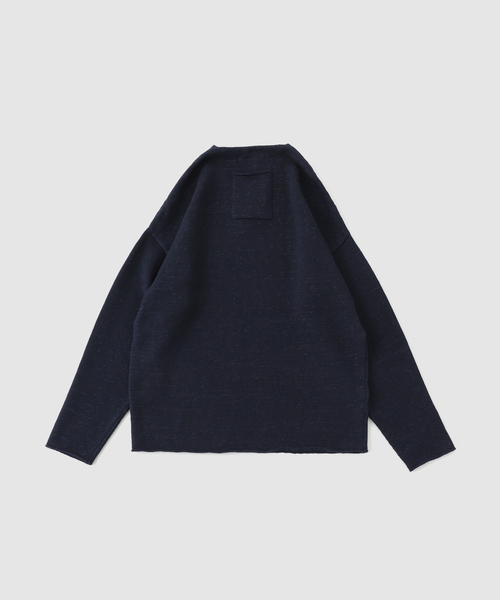 OUAT（オーユーエーティー）の「OUAT (オーユ―エーティー)  V-NECK SWEATER（ニット/セーター・メンズ・ネイビー・3/2）」の2枚目の写真