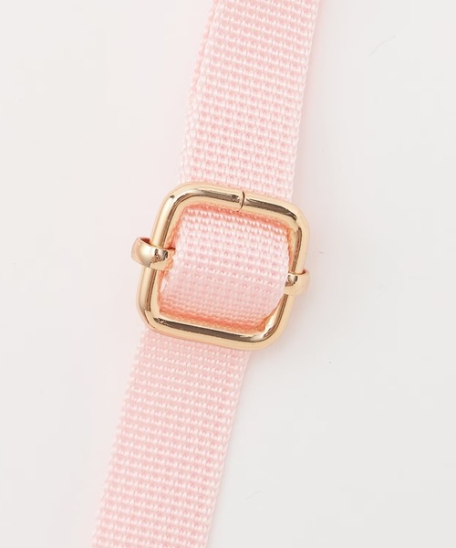 KP DECO（ケーピーデコ）の「mimiちゃんショルダーバッグ（ショルダーバッグ・キッズ・ピンク/オフホワイト・FREE）」の4枚目の写真