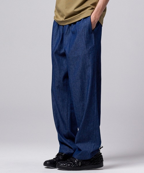 TAION（タイオン）の「【TAION(タイオン)】〈ユニセックス〉ノンダウン ジャパンスペシャル イージーパンツ（その他パンツ・メンズ・オフホワイト/インディゴブルー/チョコ/ライトインディゴブルー/レオパード/ブラック系その他7・S/M/L/2XL/XL/XS/3XL）」の17枚目の写真