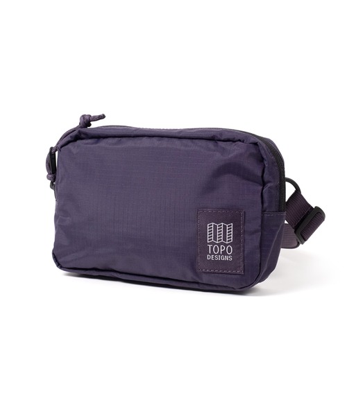 TOPO DESIGNS(トポデザインズ)の「2WAY【TOPO DESIGNS】 RIPSTOP BELT BAG ウエストポーチ ボディバッグ ミニバッグ/リサイクル素材(ボディバッグ/ウエストポーチ・レディース・グリーン/アイボリー/パープル/ブラック/ブラック系・ONE SIZE)」の5枚目の写真