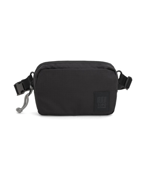 TOPO DESIGNS(トポデザインズ)の「2WAY【TOPO DESIGNS】 RIPSTOP BELT BAG ウエストポーチ ボディバッグ ミニバッグ/リサイクル素材(ボディバッグ/ウエストポーチ・レディース・グリーン/アイボリー/パープル/ブラック/ブラック系・ONE SIZE)」の11枚目の写真