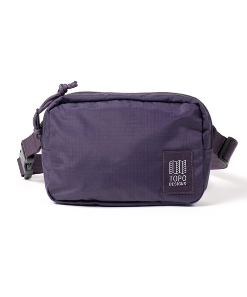 TOPO DESIGNS(トポデザインズ)の「2WAY【TOPO DESIGNS】 RIPSTOP BELT BAG ウエストポーチ ボディバッグ ミニバッグ/リサイクル素材(ボディバッグ/ウエストポーチ・レディース・グリーン/アイボリー/パープル/ブラック/ブラック系・ONE SIZE)」の18枚目の写真