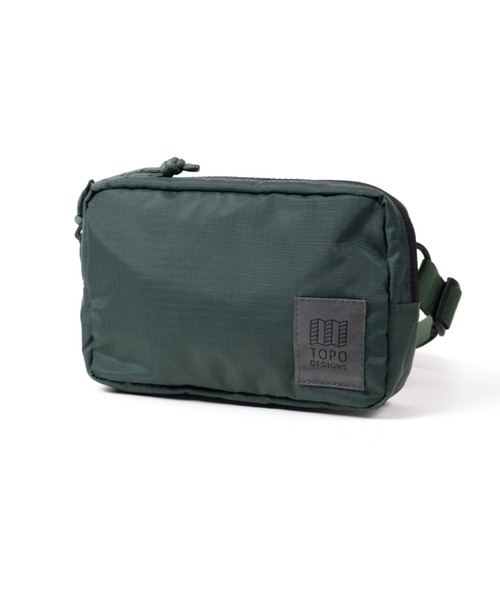 TOPO DESIGNS(トポデザインズ)の「2WAY【TOPO DESIGNS】 RIPSTOP BELT BAG ウエストポーチ ボディバッグ ミニバッグ/リサイクル素材(ボディバッグ/ウエストポーチ・レディース・グリーン/アイボリー/パープル/ブラック/ブラック系・ONE SIZE)」の20枚目の写真