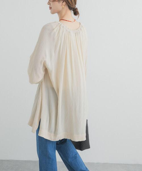 URBAN RESEARCH DOORS（アーバンリサーチドアーズ）の「カフタンチュニック（その他トップス・レディース・ブラック/ナチュラル・FREE）」の7枚目の写真