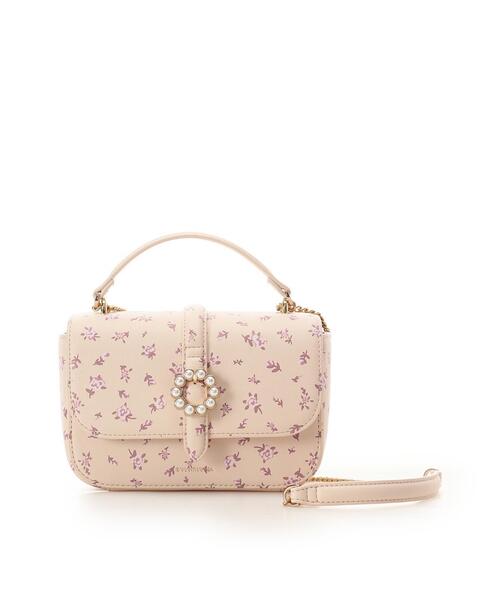 SAMANTHAVEGA(サマンサベガ)の「サークルパールショルダーバッグ(ショルダーバッグ・レディース・ピンク/イエロー/ブラック/オフホワイト/ホワイト・FREE)」の5枚目の写真