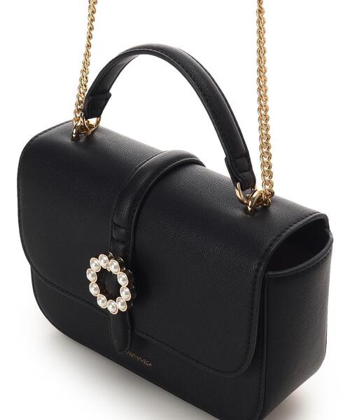 SAMANTHAVEGA(サマンサベガ)の「サークルパールショルダーバッグ(ショルダーバッグ・レディース・ピンク/イエロー/ブラック/オフホワイト/ホワイト・FREE)」の16枚目の写真