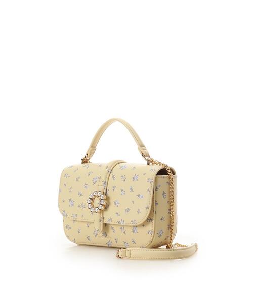 SAMANTHAVEGA(サマンサベガ)の「サークルパールショルダーバッグ(ショルダーバッグ・レディース・ピンク/イエロー/ブラック/オフホワイト/ホワイト・FREE)」の8枚目の写真