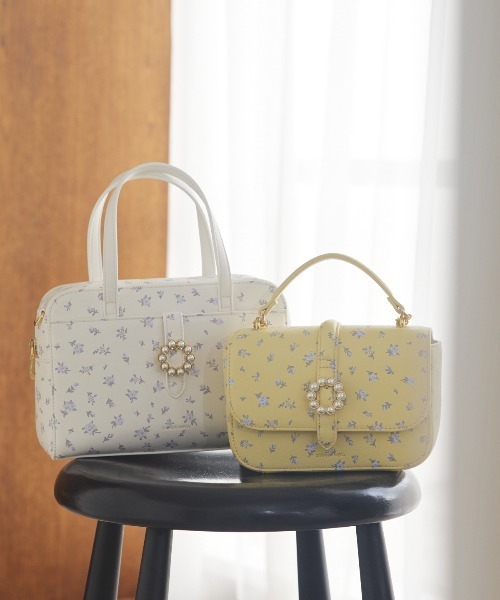 SAMANTHAVEGA(サマンサベガ)の「サークルパールショルダーバッグ(ショルダーバッグ・レディース・ピンク/イエロー/ブラック/オフホワイト/ホワイト・FREE)」の14枚目の写真