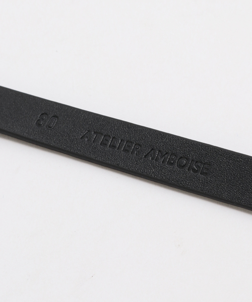 plage（プラージュ）の「ATELIER AMBOISE / アトリエ アンボワーズ 別注 LONG ベルト（ベルト・レディース・ブラック・FREE）」の4枚目の写真