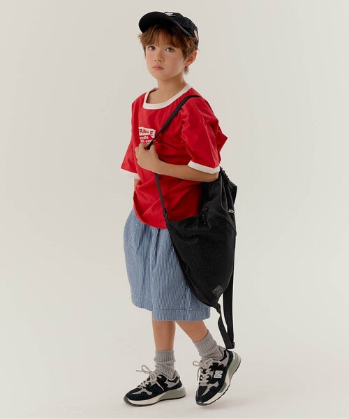 BREEZE(ブリーズ)の「【WEB限定】KUDOZ.B ナップサック(バックパック/リュック・キッズ・ライトグレー/ブラック・FREE)」の20枚目の写真