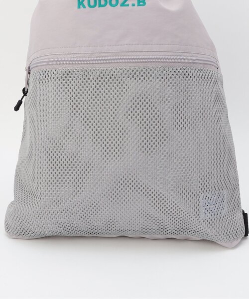 BREEZE(ブリーズ)の「【WEB限定】KUDOZ.B ナップサック(バックパック/リュック・キッズ・ライトグレー/ブラック・FREE)」の10枚目の写真