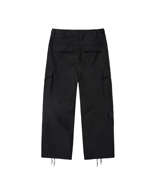 YOUCHE PRET A PORTER（ユッシュプレタポルテ）の「SQ FIELD CARGO TROUSERS Black（その他パンツ・メンズ・その他・MEDIUM/LARGE）」の2枚目の写真