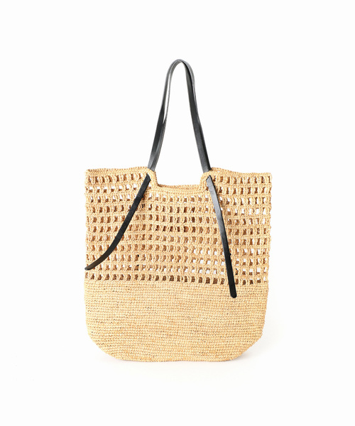 MADE IN MADA（メイドインマダ）の「【MADE IN MADA /メイドインマダ】 ANDO BAG（かごバッグ・レディース・ベージュ・FREE）」の4枚目の写真