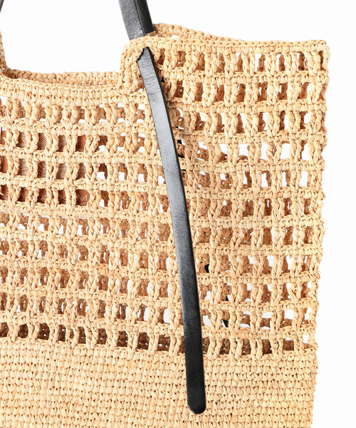 MADE IN MADA（メイドインマダ）の「【MADE IN MADA /メイドインマダ】 ANDO BAG（かごバッグ・レディース・ベージュ・FREE）」の10枚目の写真